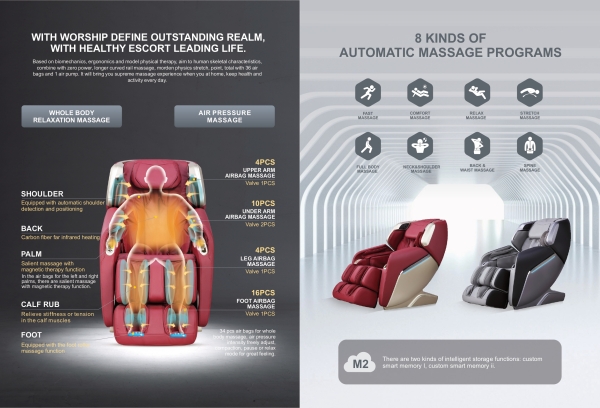 IRest M3 Premium 3D Stretchable Massage Chair 1 yr warranty